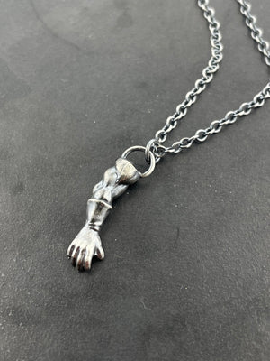 Superhero Arms Necklace and Charm