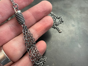 Bolt Chandelier necklace