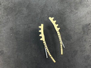 Fusion Earrings Spikes Down in 18k