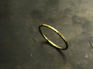 Stacking Ring II - 18k Yellow Gold