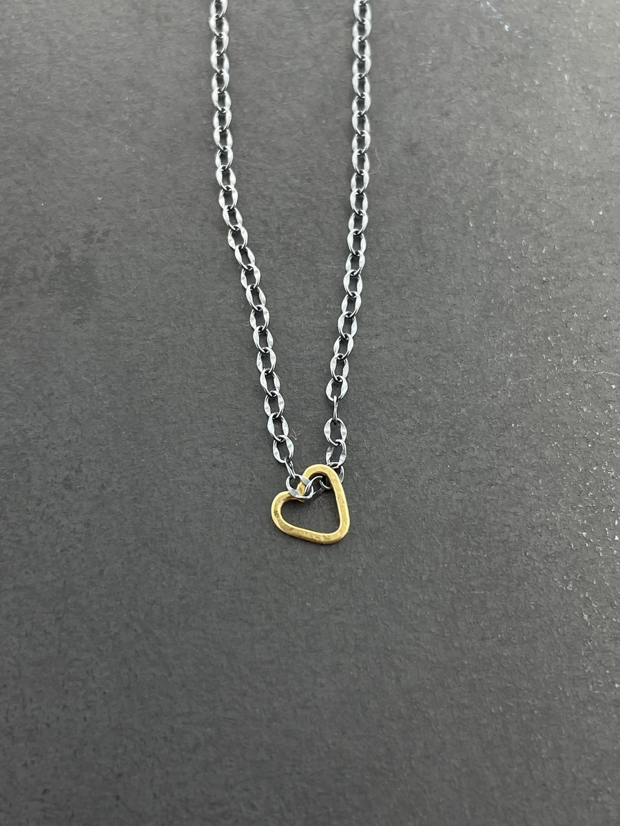 Tiny Heart with Chain