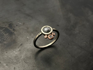 Rose Cut Diamond Ring