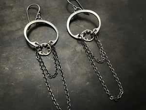 Clutch and Grace Chandelier Earrings